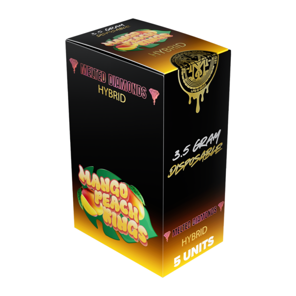 Buy Mango Peach Rings 3.5 Gram Disposable