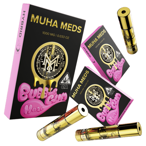Buy Muha Meds Bubble Gum 1G All In One