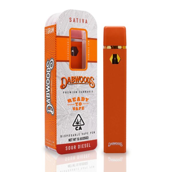 Buy Dabwoods - Sour Diesel - 1G - Distillate All In One