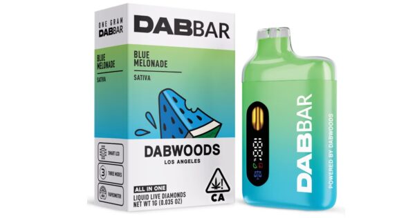 Buy Dabwoods - Blue Melonade - 1G - Liquid Live Diamonds