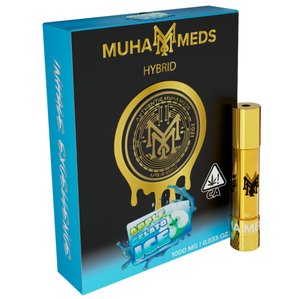 Buy Muha Meds - Apple Gelato Ice - 1G - Cartridge